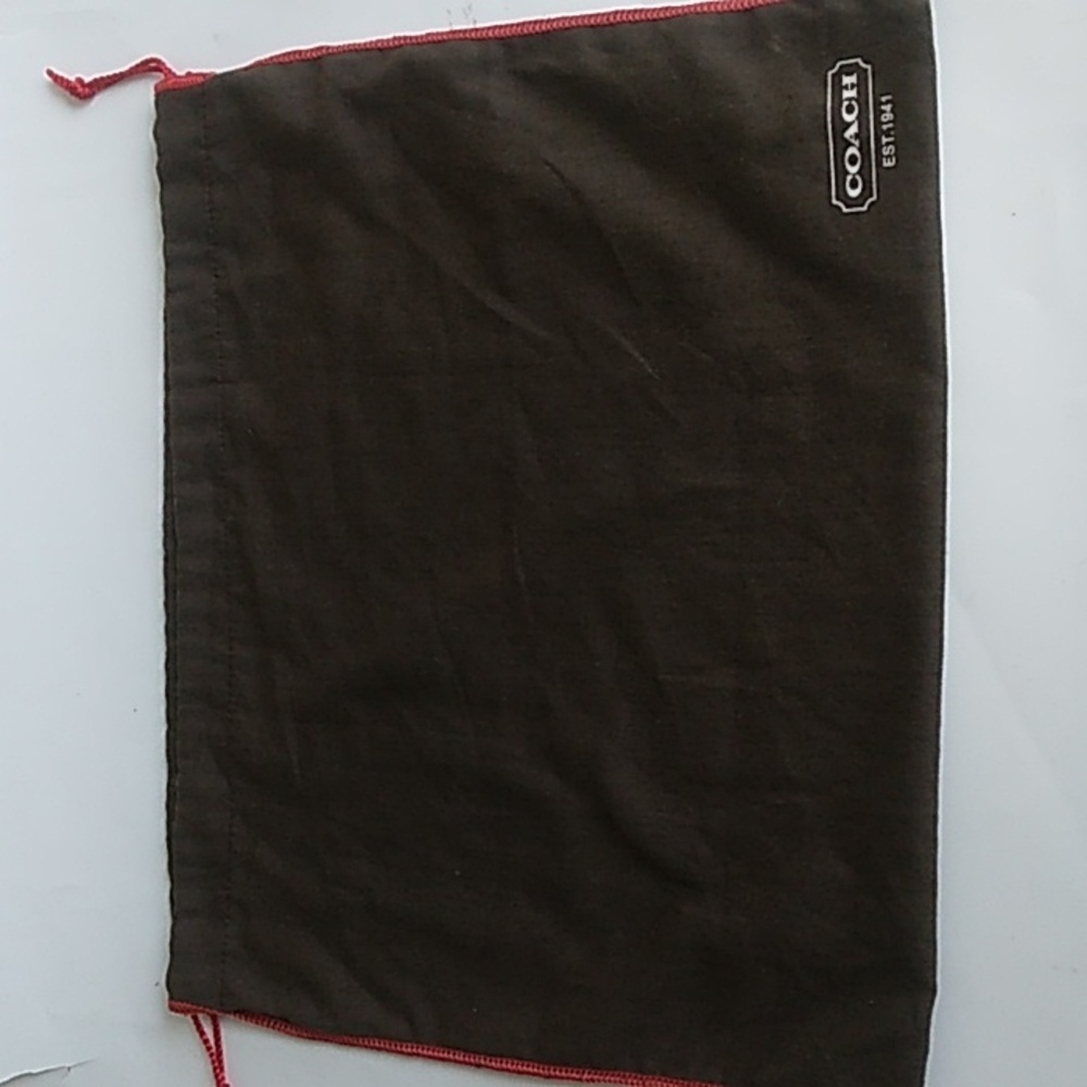 Coach dust bag